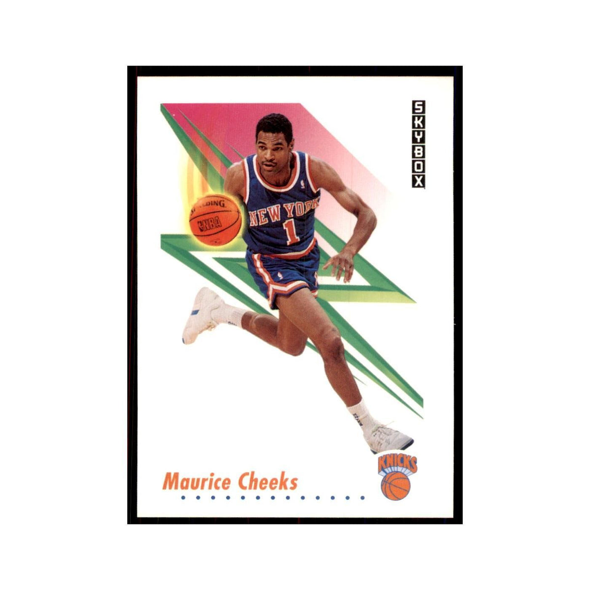 1991 SkyBox Maurice Cheeks Basketball Cards #188