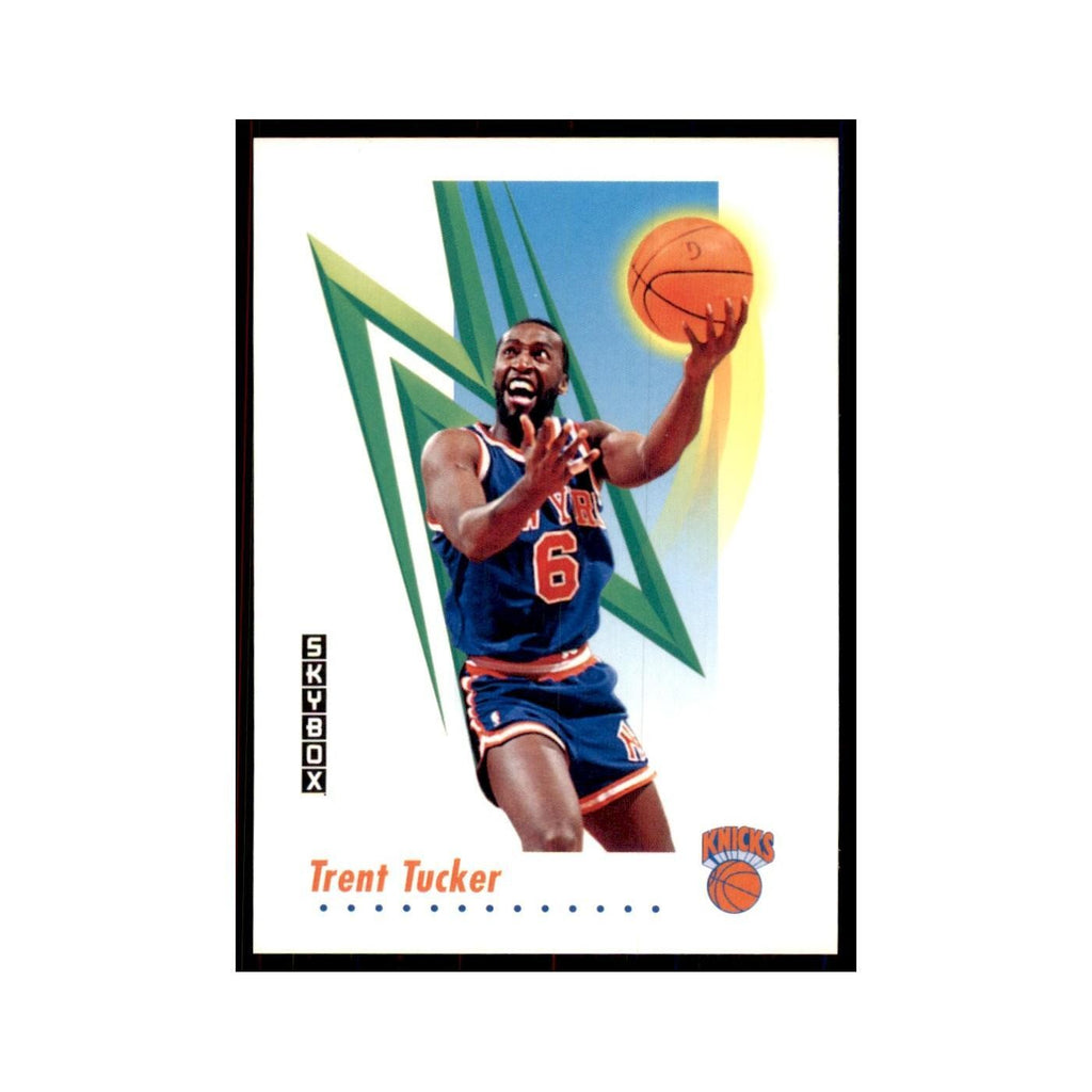 1991 SkyBox Trent Tucker Basketball Cards #195