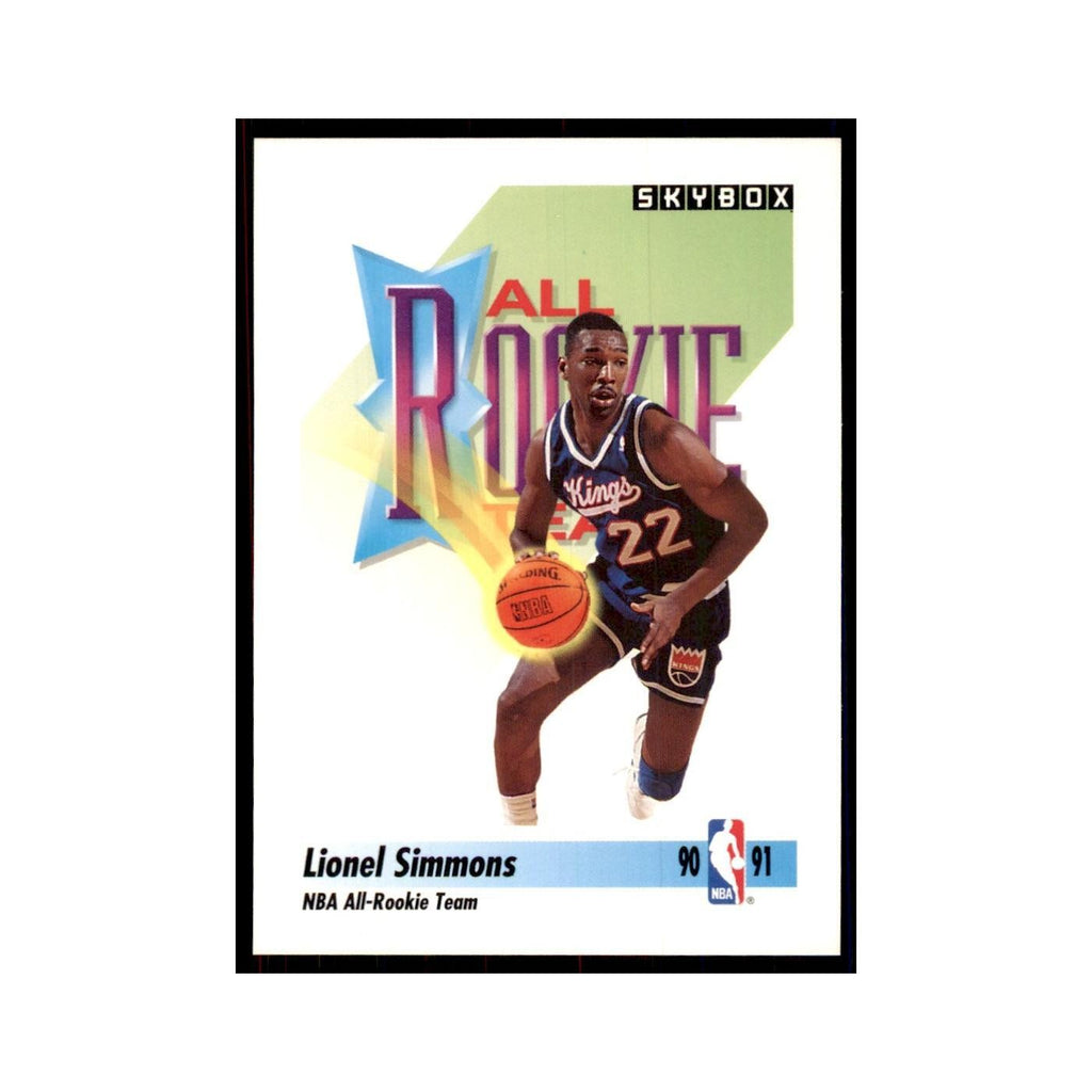 1991 SkyBox Lionel Simmons Basketball Cards #319