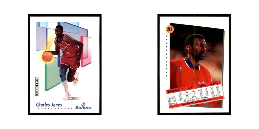 1991 SkyBox Charles Jones Basketball Cards #293