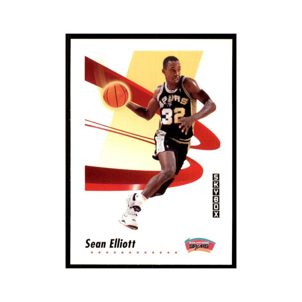 1991 SkyBox Sean Elliott Basketball Cards #256