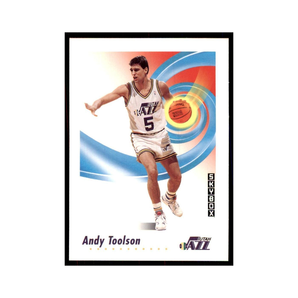 1991 SkyBox Andy Toolson Basketball Cards #286
