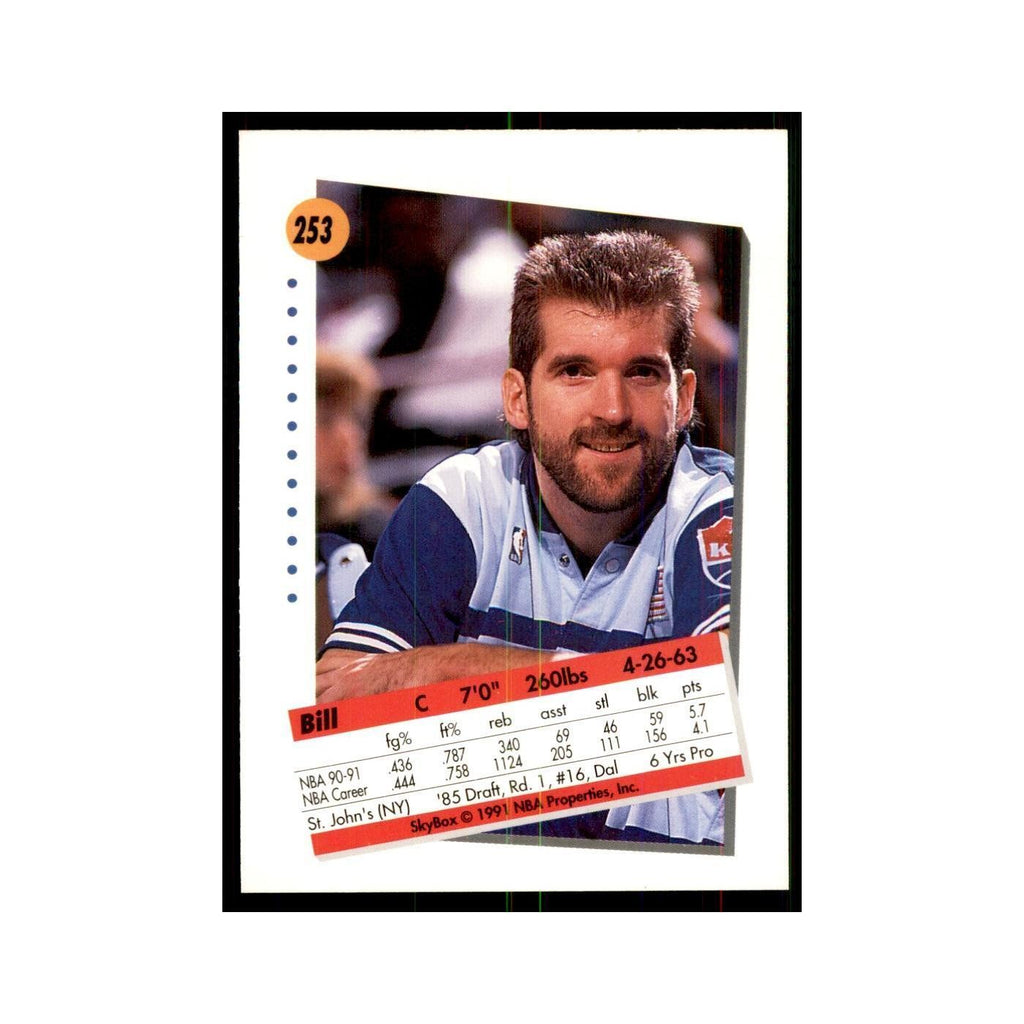 1991 SkyBox Bill Wennington Basketball Cards #253