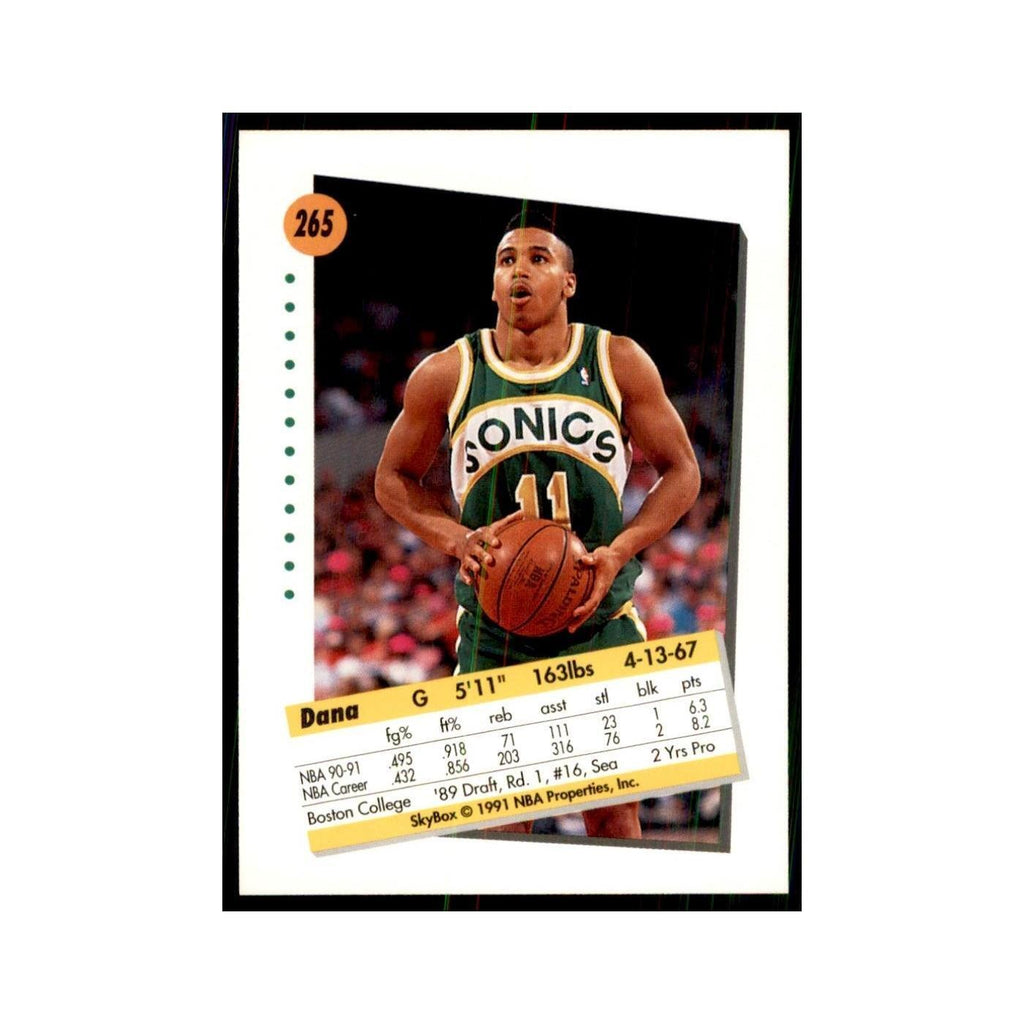 1991 SkyBox Dana Barros Basketball Cards #265