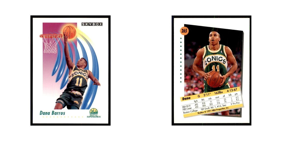 1991 SkyBox Dana Barros Basketball Cards #265
