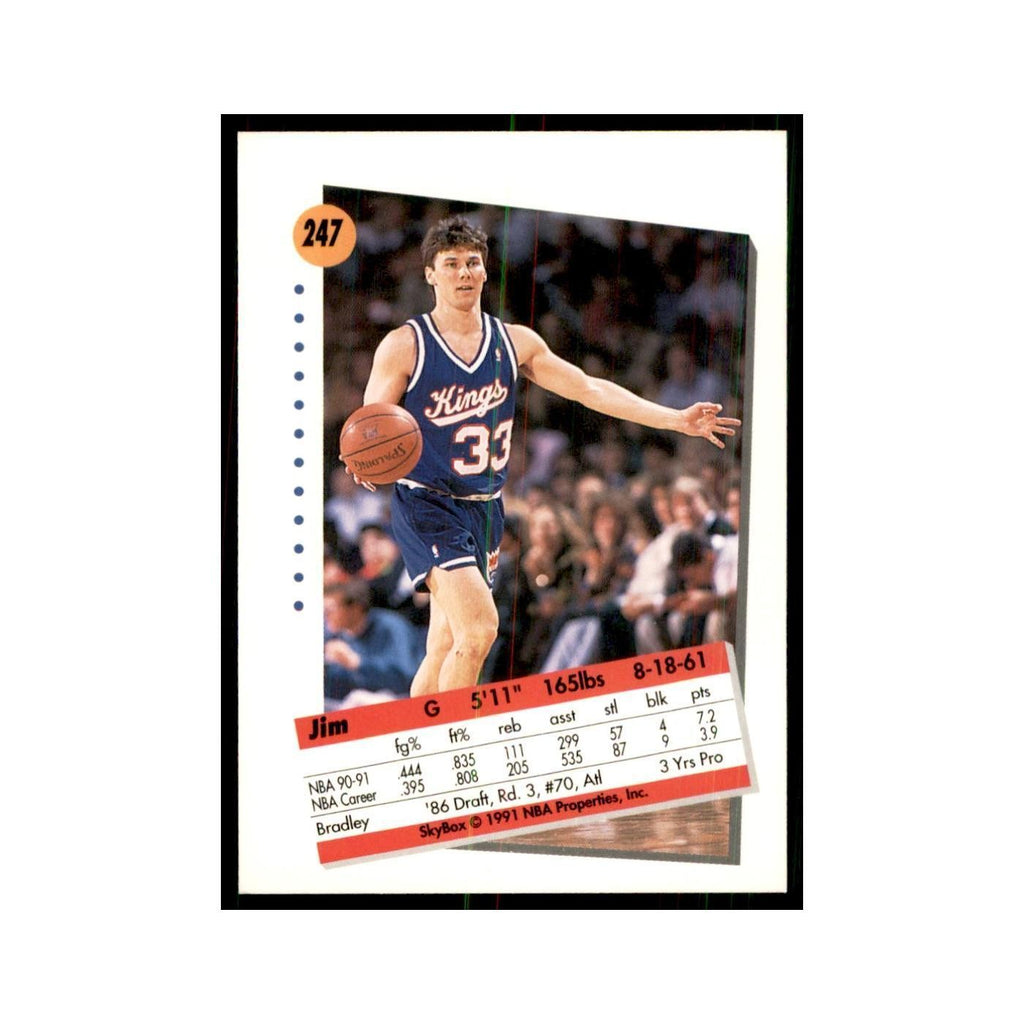 1991 SkyBox Jim Les Basketball Cards #247