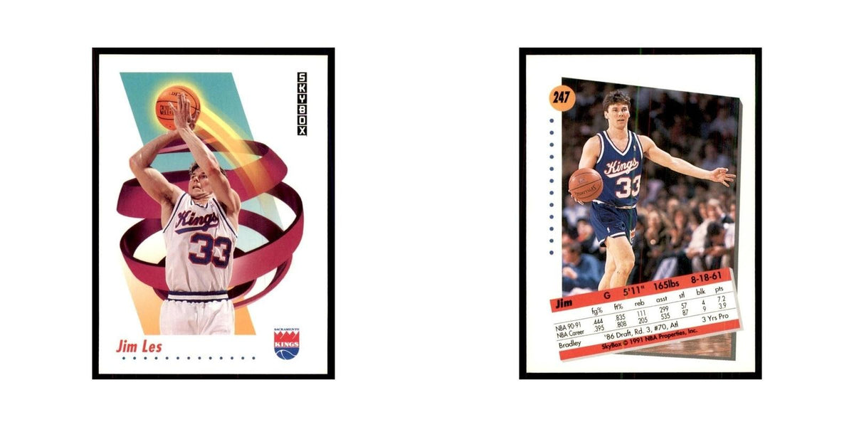 1991 SkyBox Jim Les Basketball Cards #247