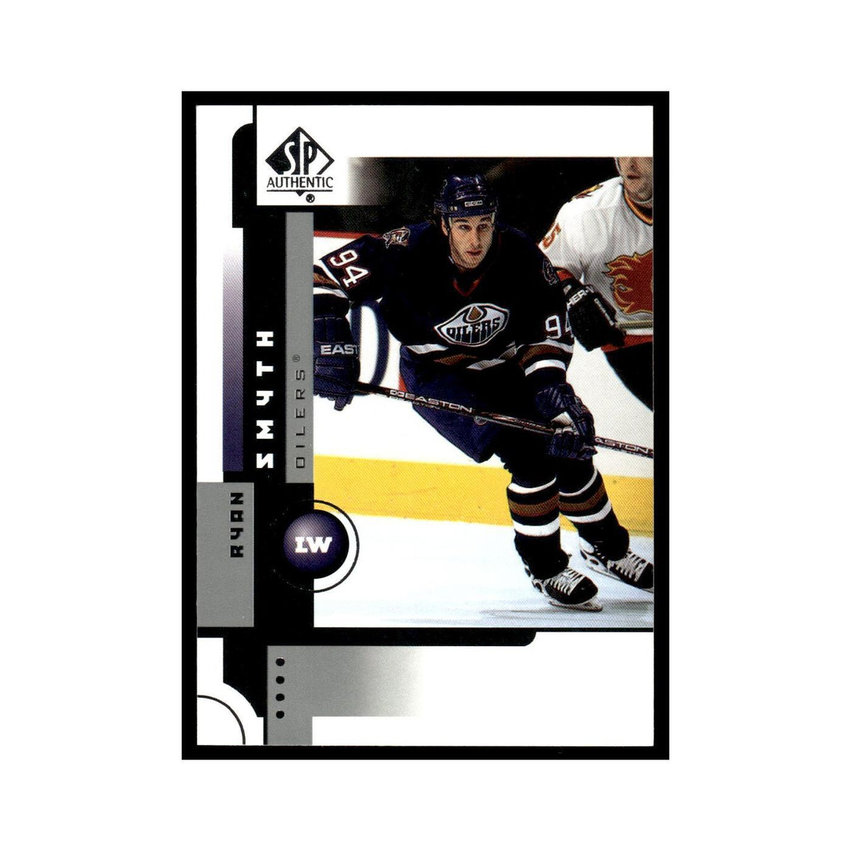 Ryan Smyth 2001 Upper Deck SP Authentic #33 Edmonton Oilers Hockey Card NM
