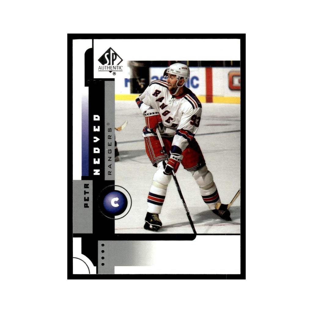 Petr Nedved 2001 Upper Deck SP Authentic #56 New York Rangers Hockey Card NM