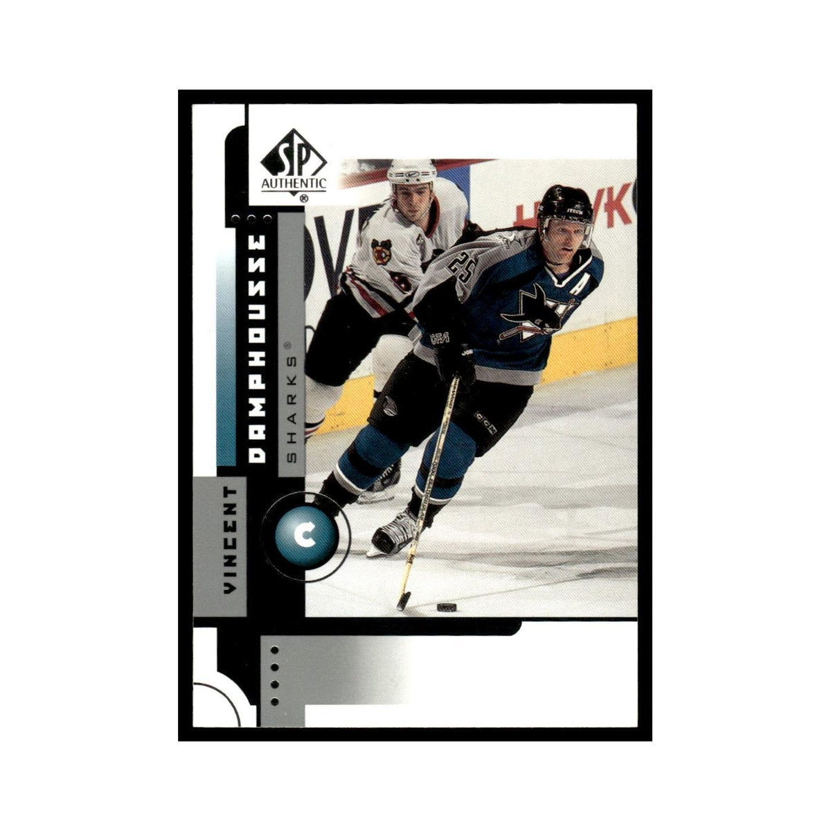 Vincent Damphousse 2001 Upper Deck SP Authentic #74 San Jose Sharks NM