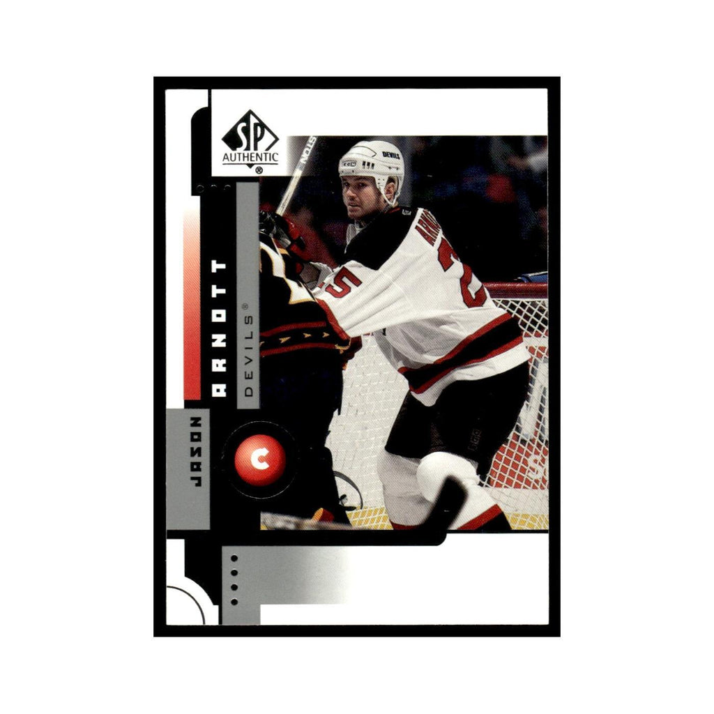 Jason Arnott 2001 Upper Deck SP Authentic #49 New Jersey Devils Hockey Card NM