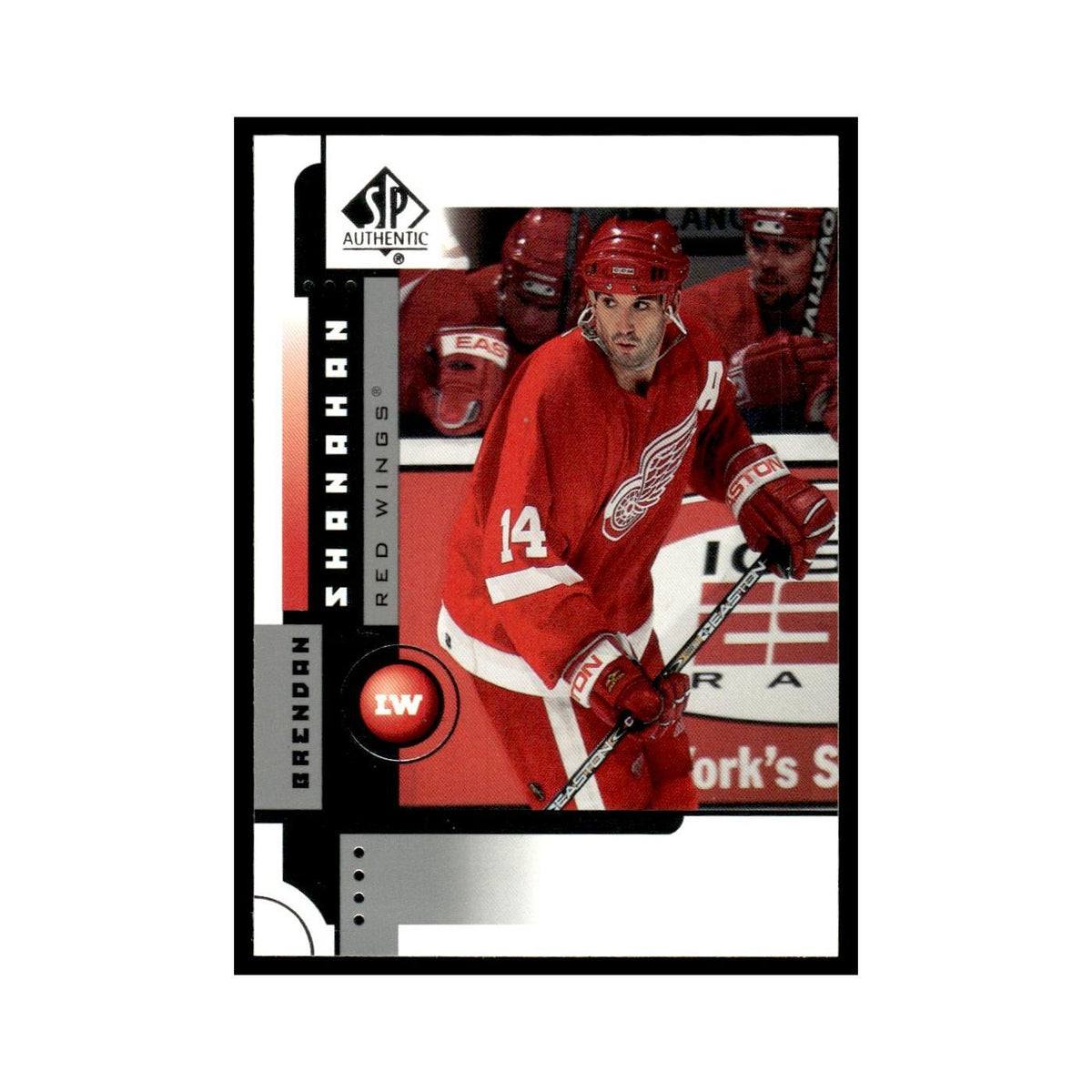 Brendan Shanahan 2001 Upper Deck SP Authentic #31 Detroit Red Wings NM