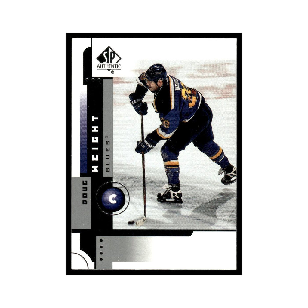 Doug Weight 2001 Upper Deck SP Authentic #76 St. Louis Blues Hockey Card NM