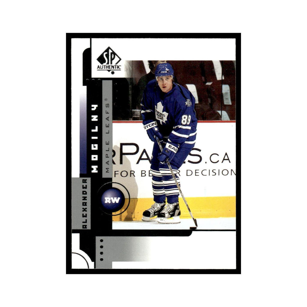 Alexander Mogilny 2001 Upper Deck SP Authentic #84 Toronto Maple Leafs NM