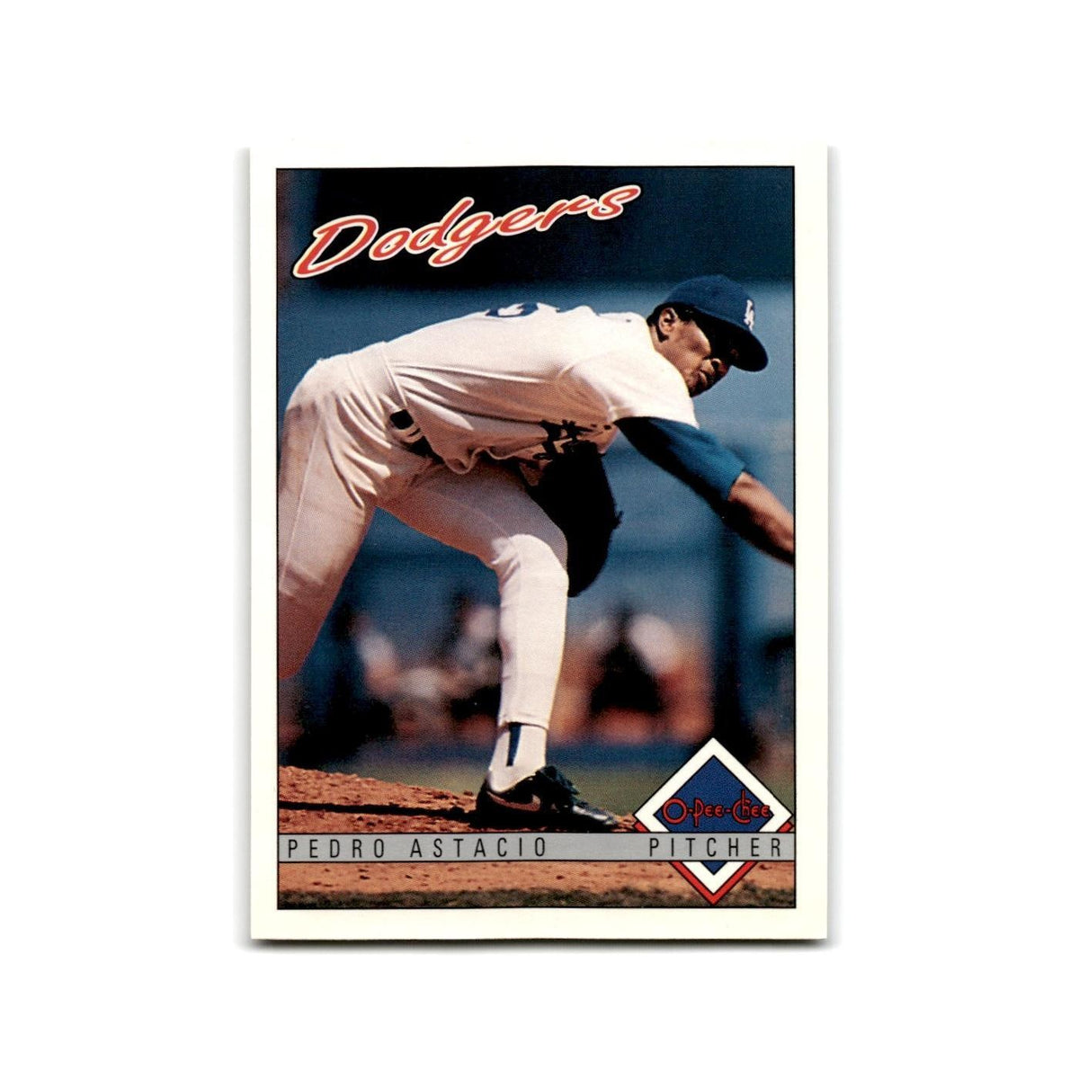 Pedro Astacio Rookie 1993 O-Pee-Chee #9 Los Angeles Dodgers Baseball Card NM