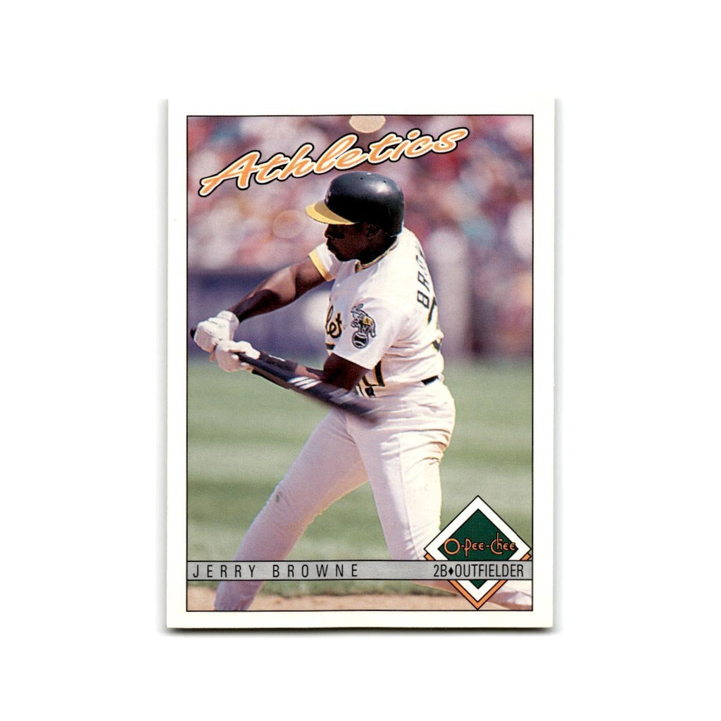 Jerry Browne 1993 O-Pee-Chee #234 Oakland Athletics Baseball Card NM