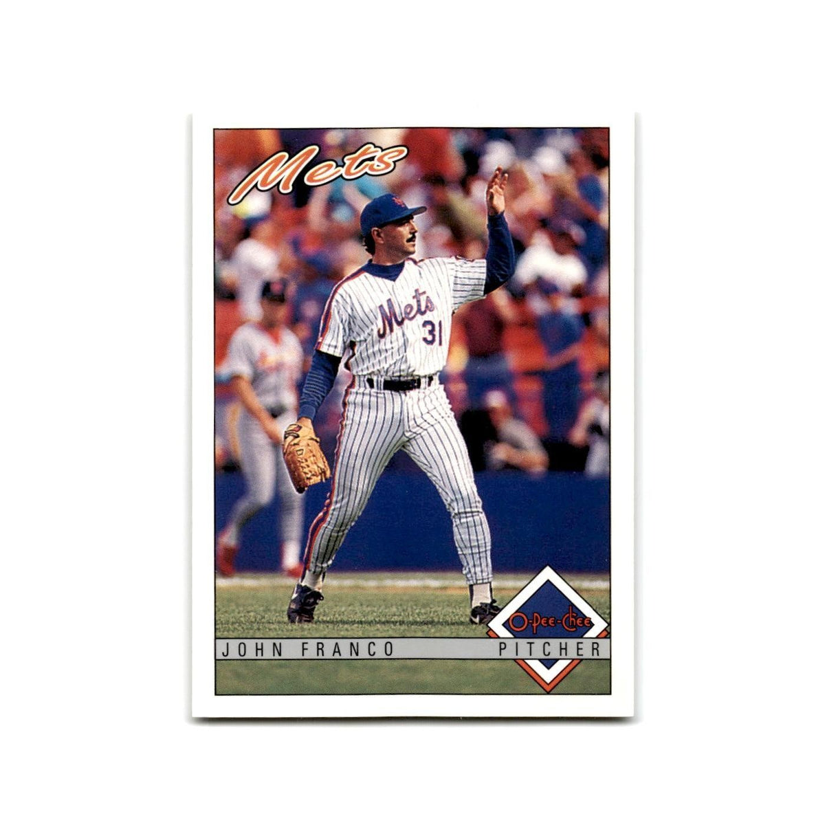 John Franco 1993 O-Pee-Chee #68 New York Mets Baseball Card NM