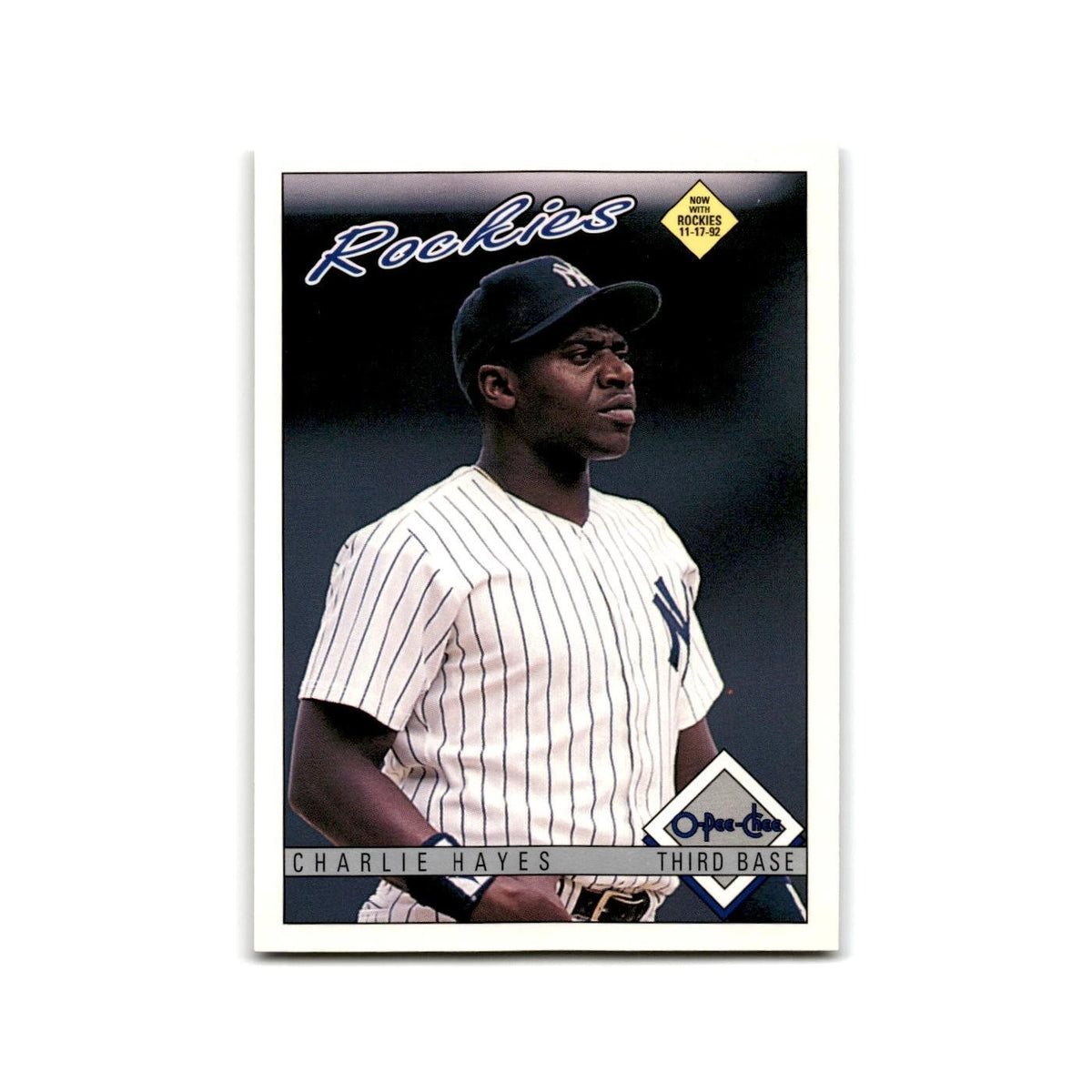 Charlie Hayes 1993 O-Pee-Chee #54 Colorado Rockies Baseball Card NM