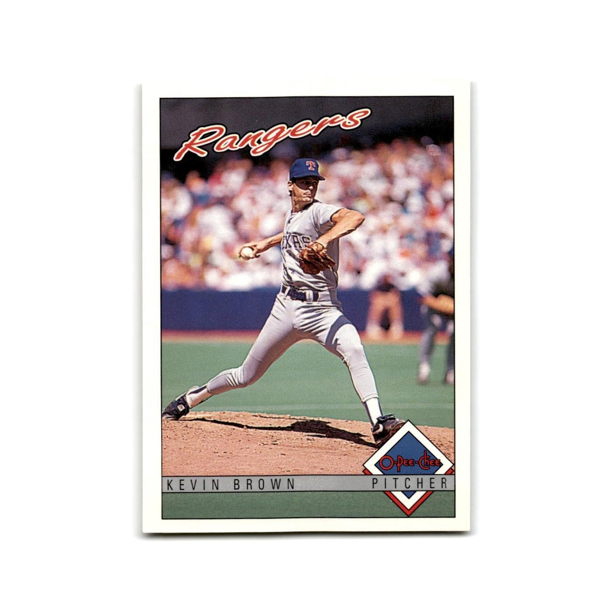 Kevin Brown 1993 O-Pee-Chee #20 Texas Rangers Baseball Card NM