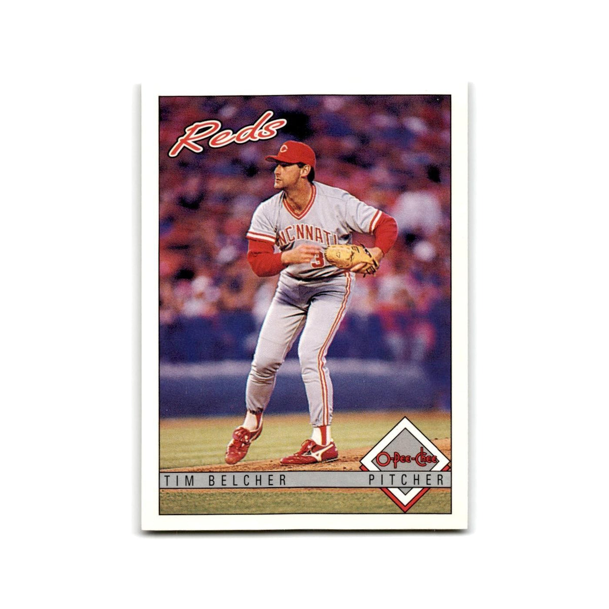 Tim Belcher 1993 O-Pee-Chee #48 Cincinnati Reds Baseball Card NM