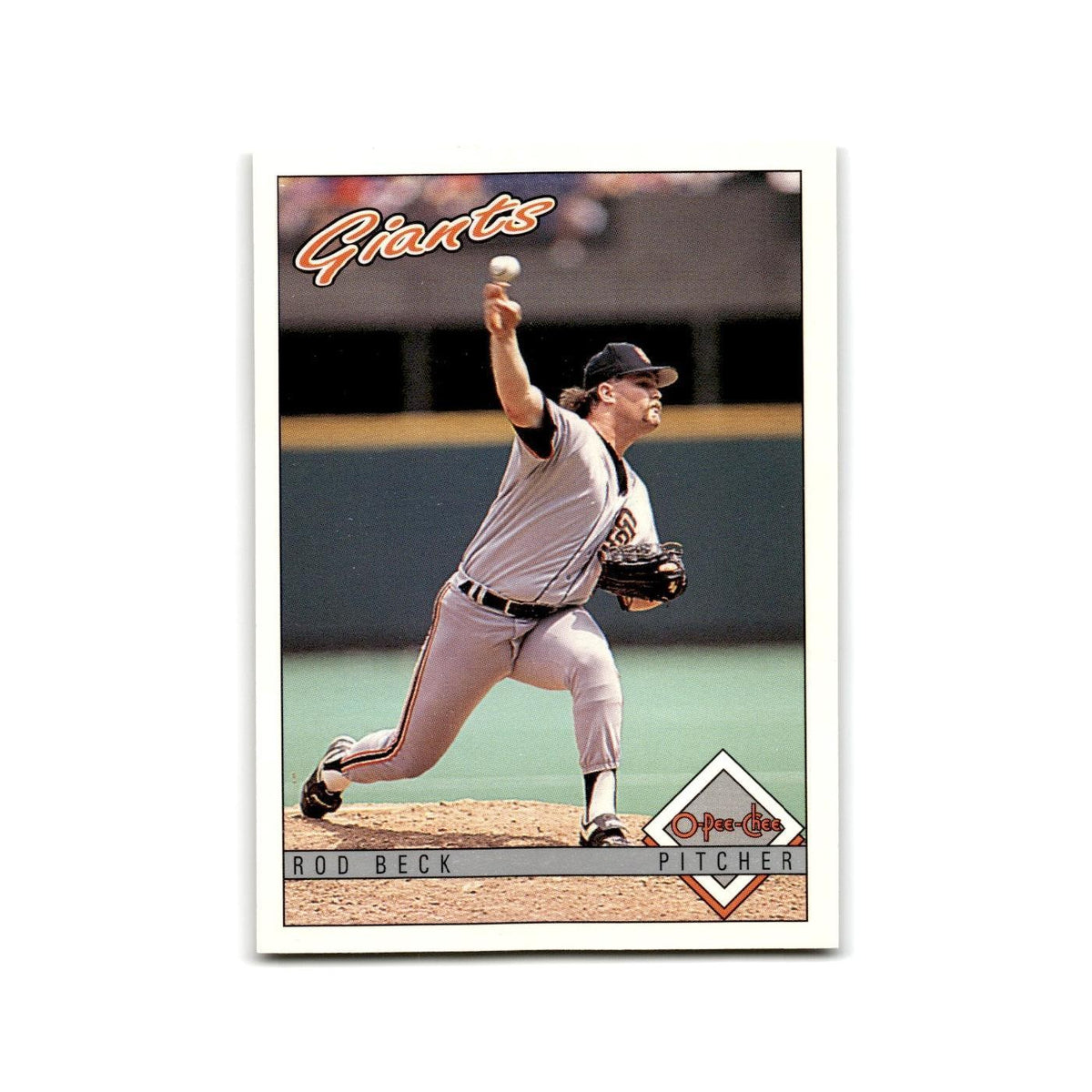 Rod Beck 1993 O-Pee-Chee #11 San Francisco Giants Baseball Card NM