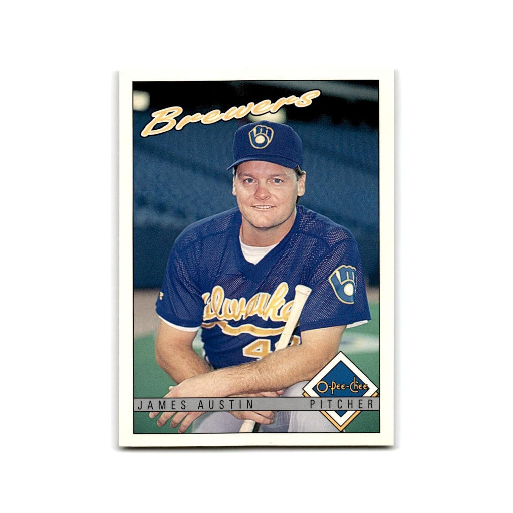 James Austin 1993 O-Pee-Chee #6 Milwaukee Brewers Baseball Card NM