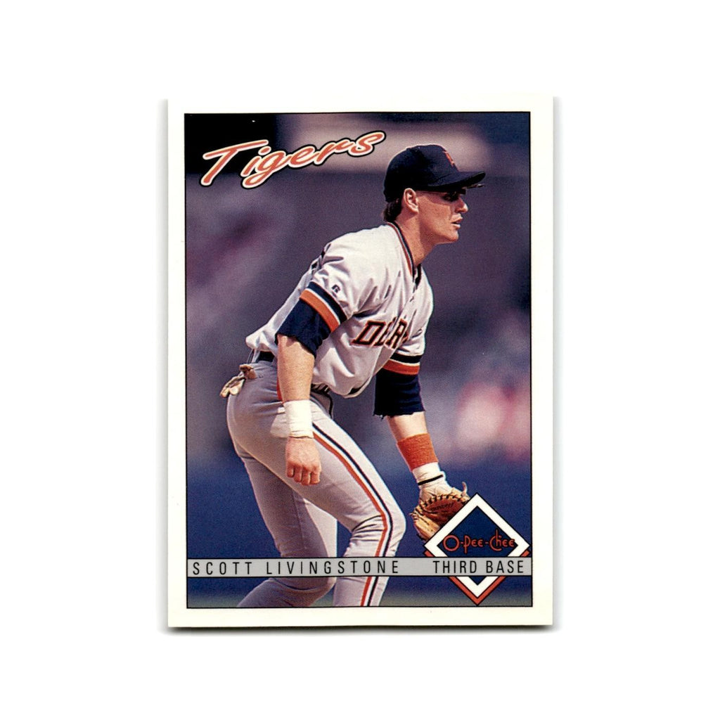 Scott Livingstone 1993 O-Pee-Chee #219 Detroit Tigers Baseball Card NM