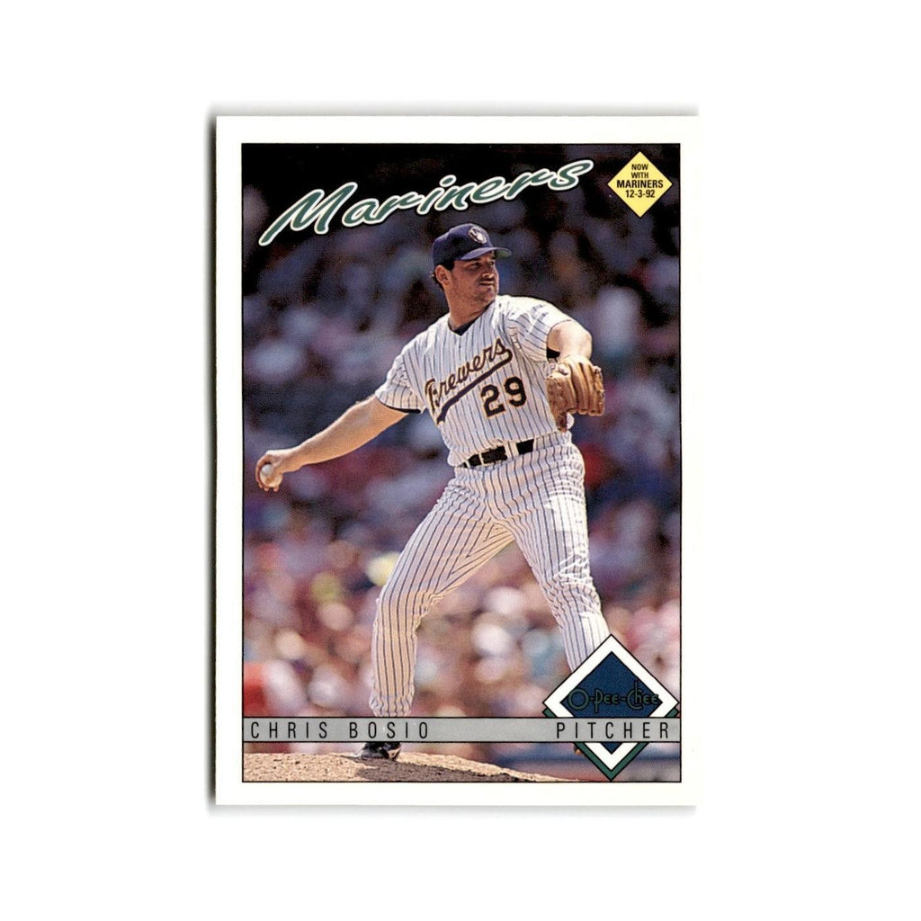Chris Bosio 1993 O-Pee-Chee #60 Seattle Mariners Baseball Card NM