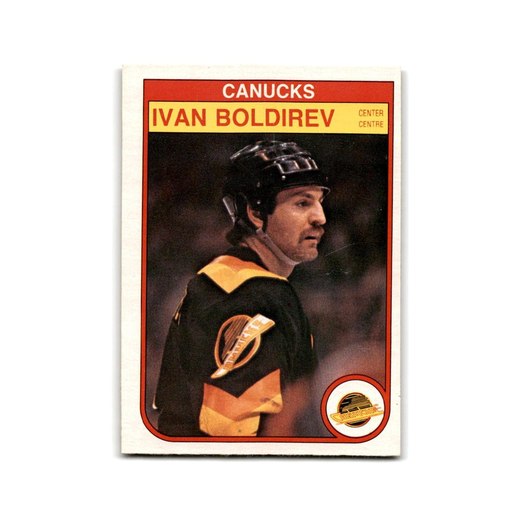 1982 O-Pee-Chee Ivan Boldirev Vancouver Canucks #338