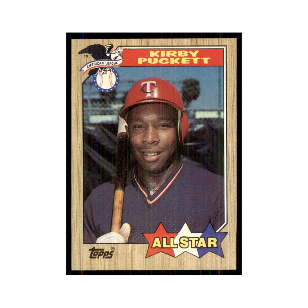 1987 Topps Baseball Card Kirby Puckett #611