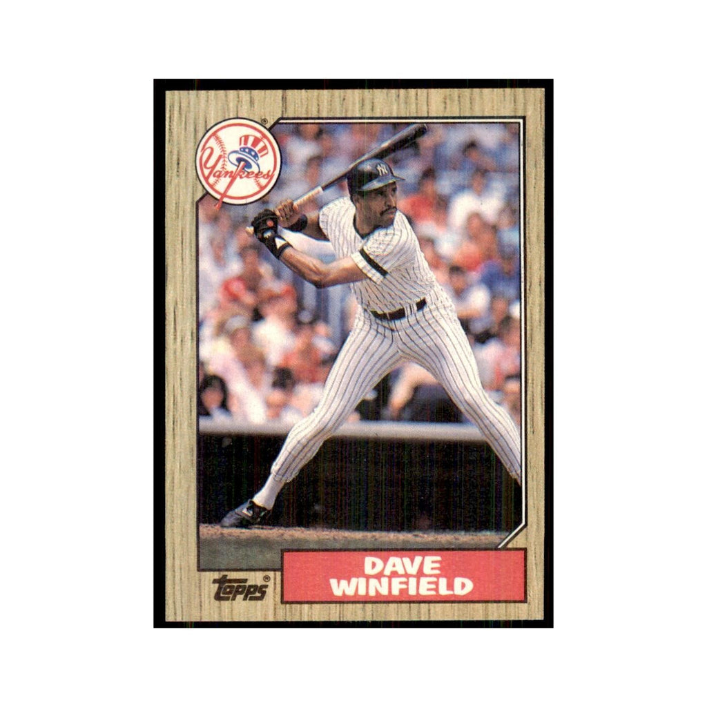 1987 Topps Baseball Card Dave Winfield #770