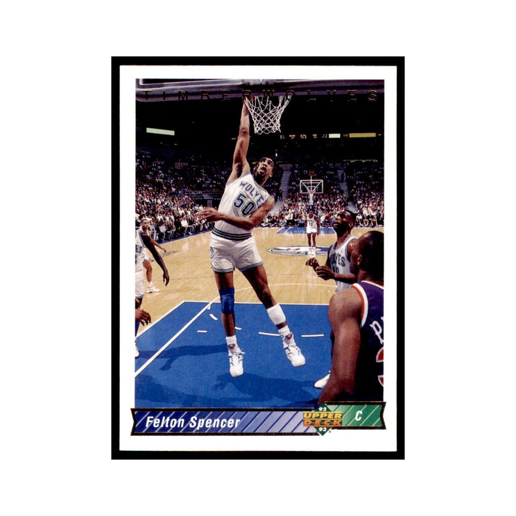1992 Upper Deck Felton Spencer Basketball Cards #190