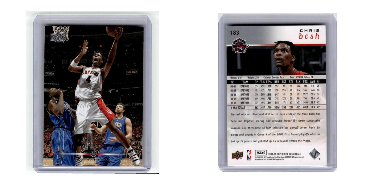 2008 Upper Deck Chris Bosh Raptors #183