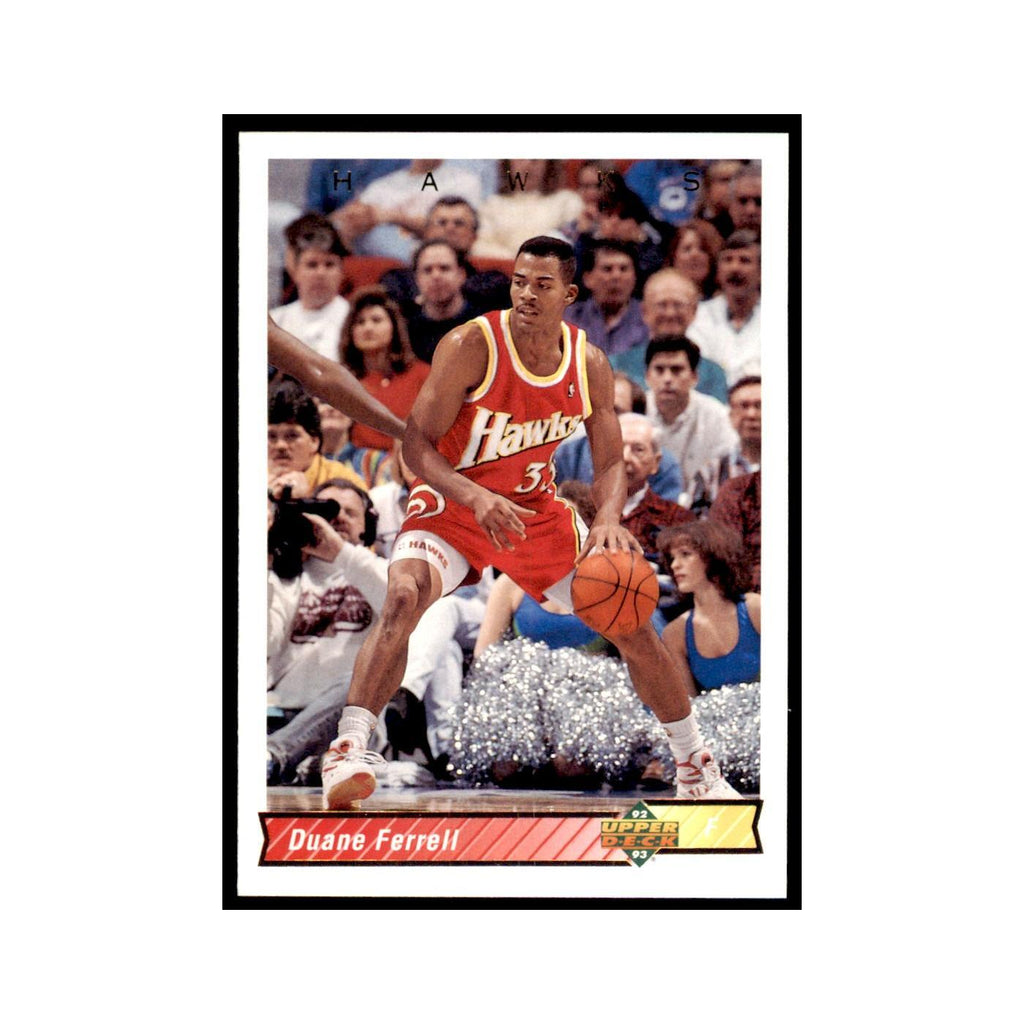 1992 Upper Deck Duane Ferrell Basketball Cards #327