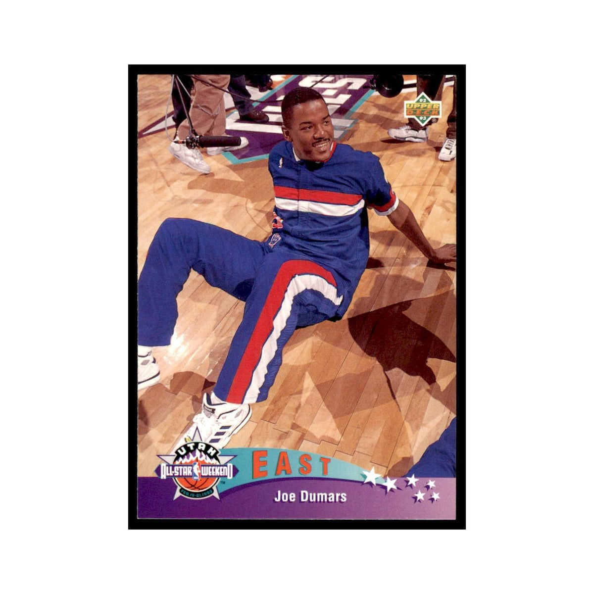 1992 Upper Deck Joe Dumars Basketball Cards #428