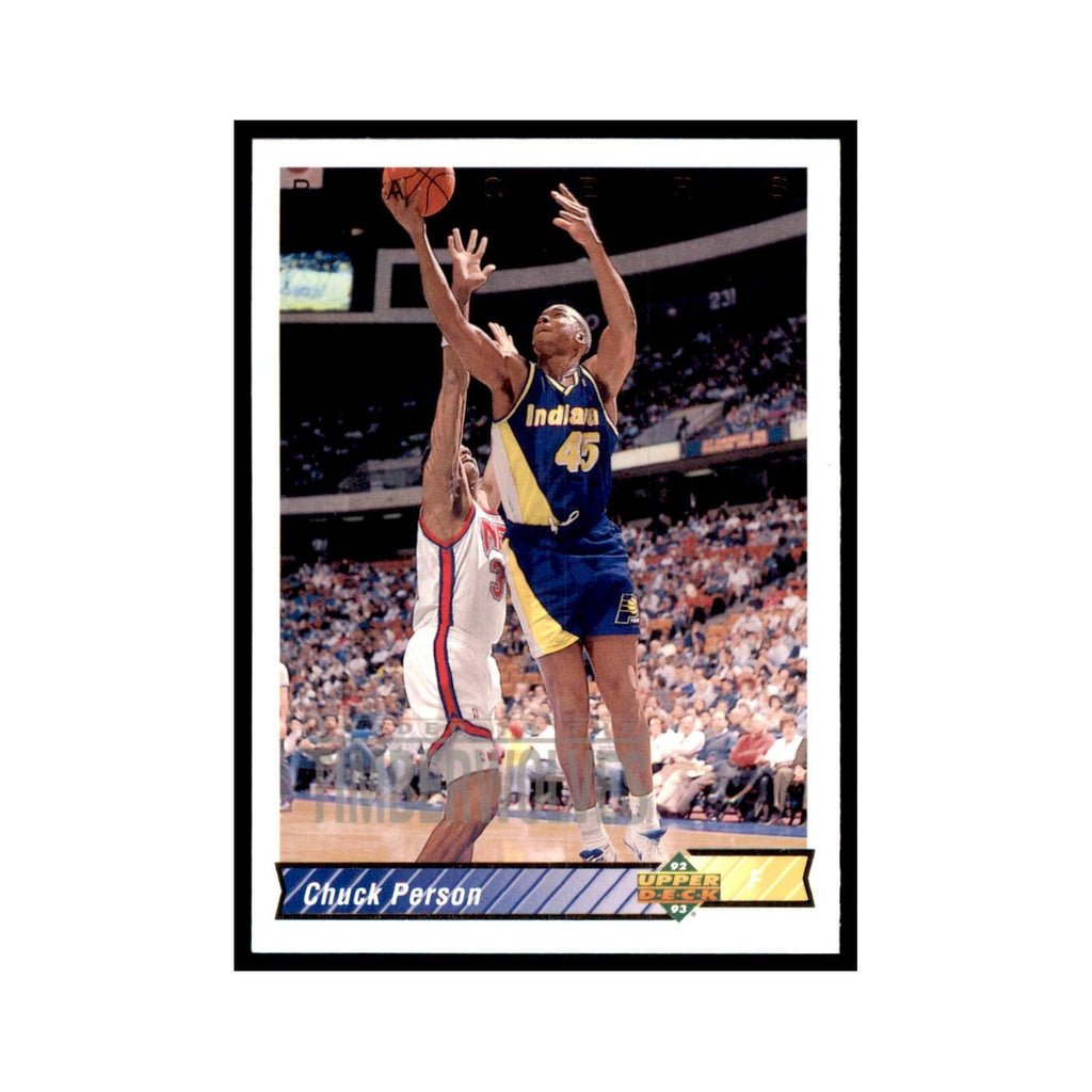 1992 Upper Deck Chuck Person Basketball Cards #125