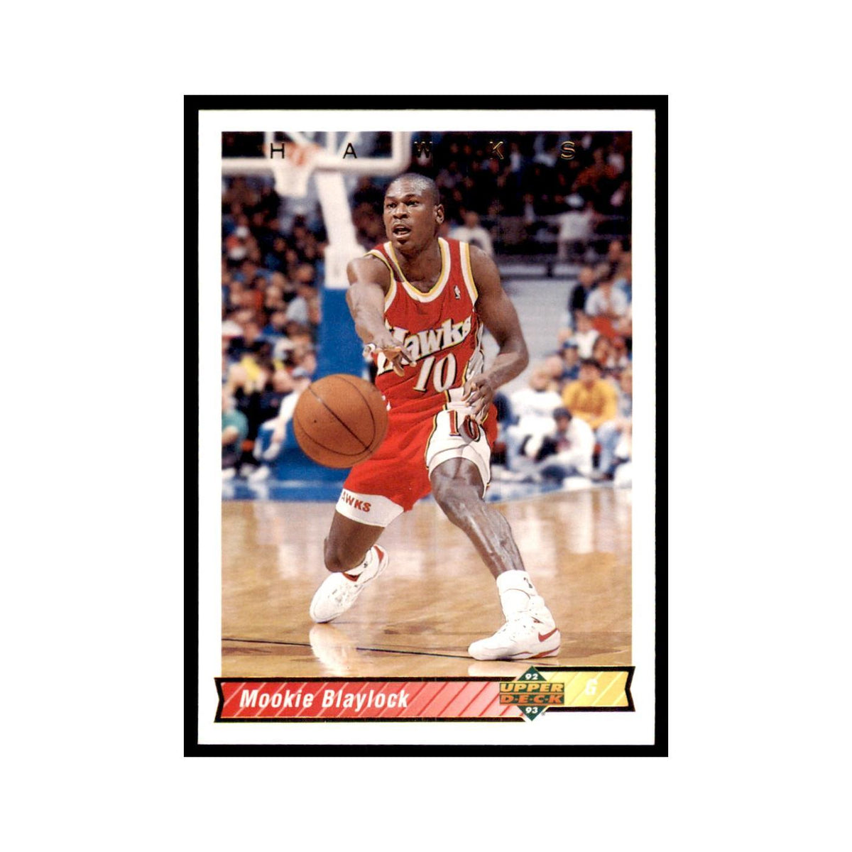 1992 Upper Deck Mookie Blaylock Basketball Cards #318