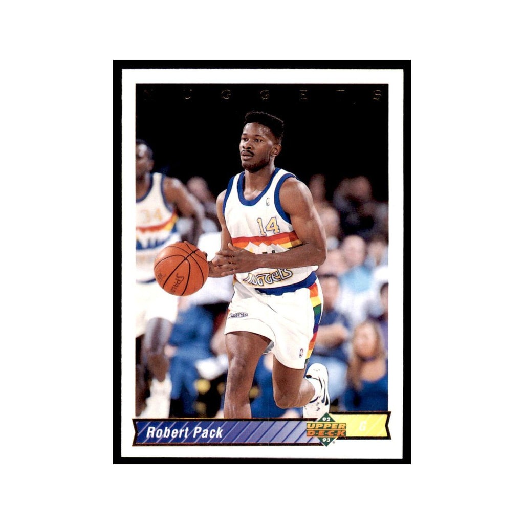 1992 Upper Deck Robert Pack Basketball Cards #324