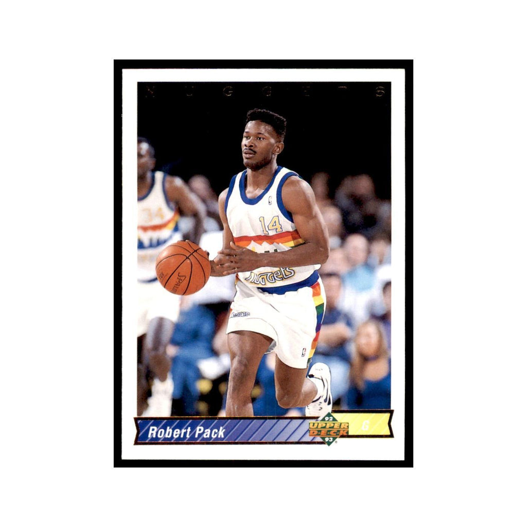 1992 Upper Deck Robert Pack Basketball Cards #324