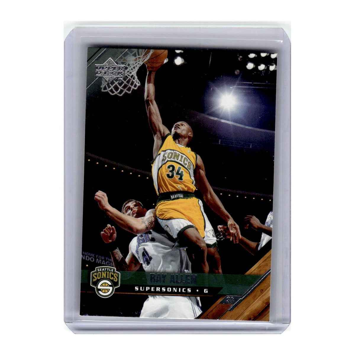 2005 Upper Deck Ray Allen Seattle SuperSonics #174