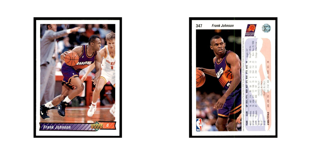 1992 Upper Deck Frank Johnson Basketball Cards #347