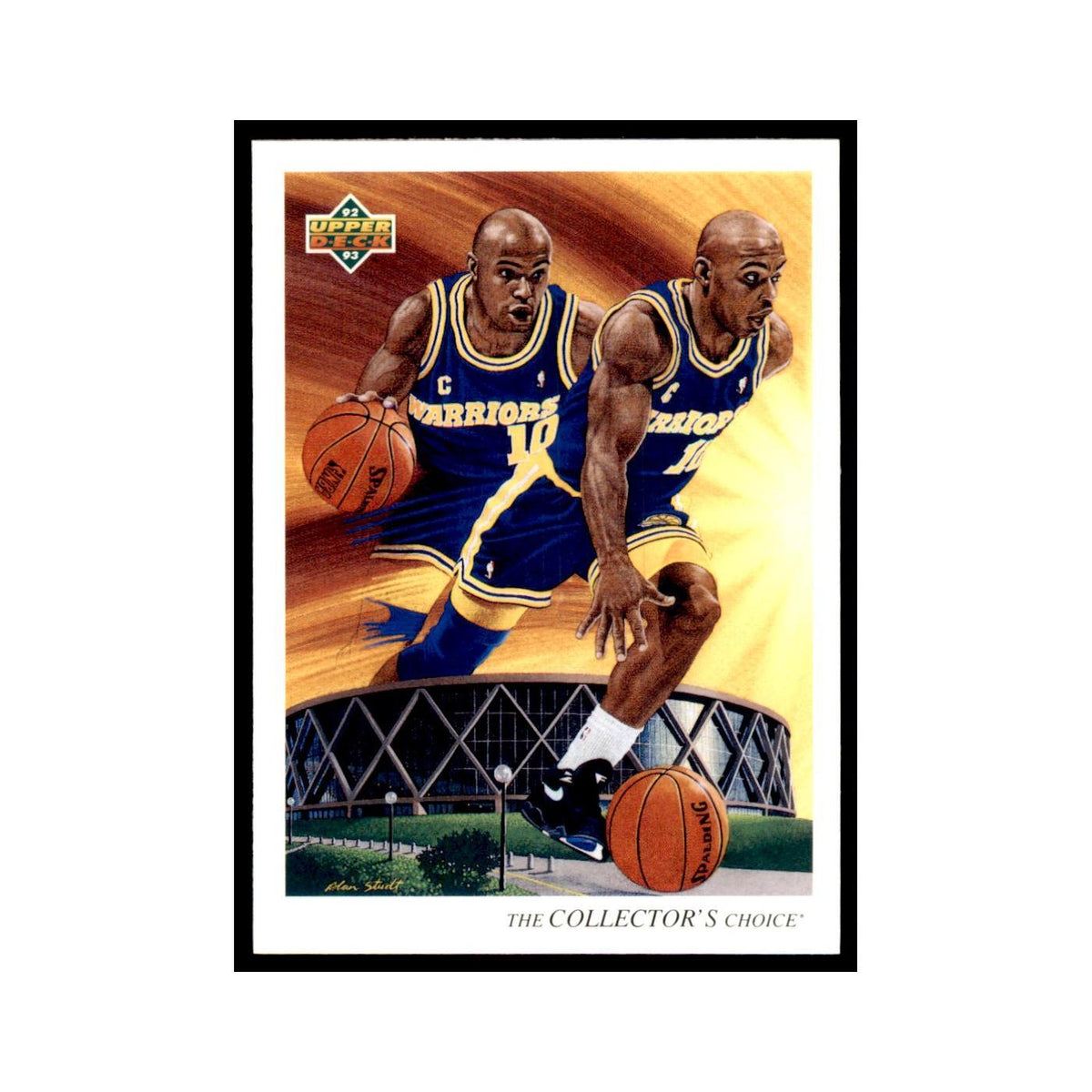 1992 Upper Deck Tim Hardaway Basketball Cards #61