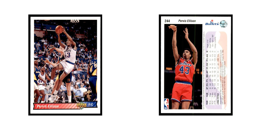 1992 Upper Deck Pervis Ellison Basketball Cards #244