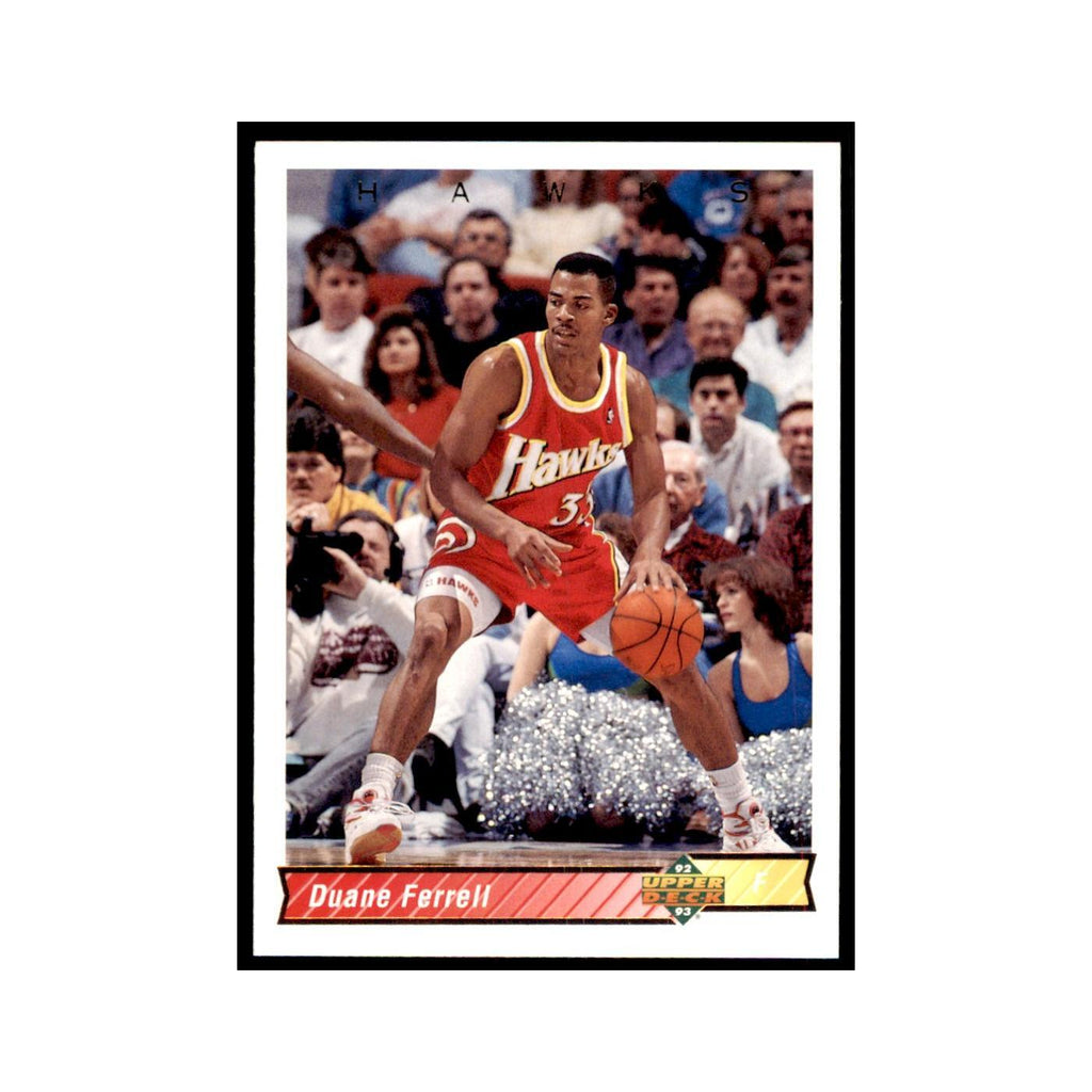 1992 Upper Deck Duane Ferrell Basketball Cards #327