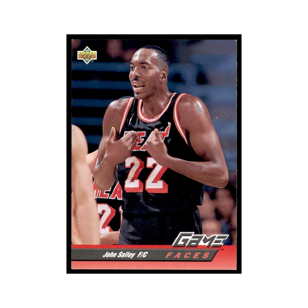 1992 Upper Deck John Salley Basketball Cards #497
