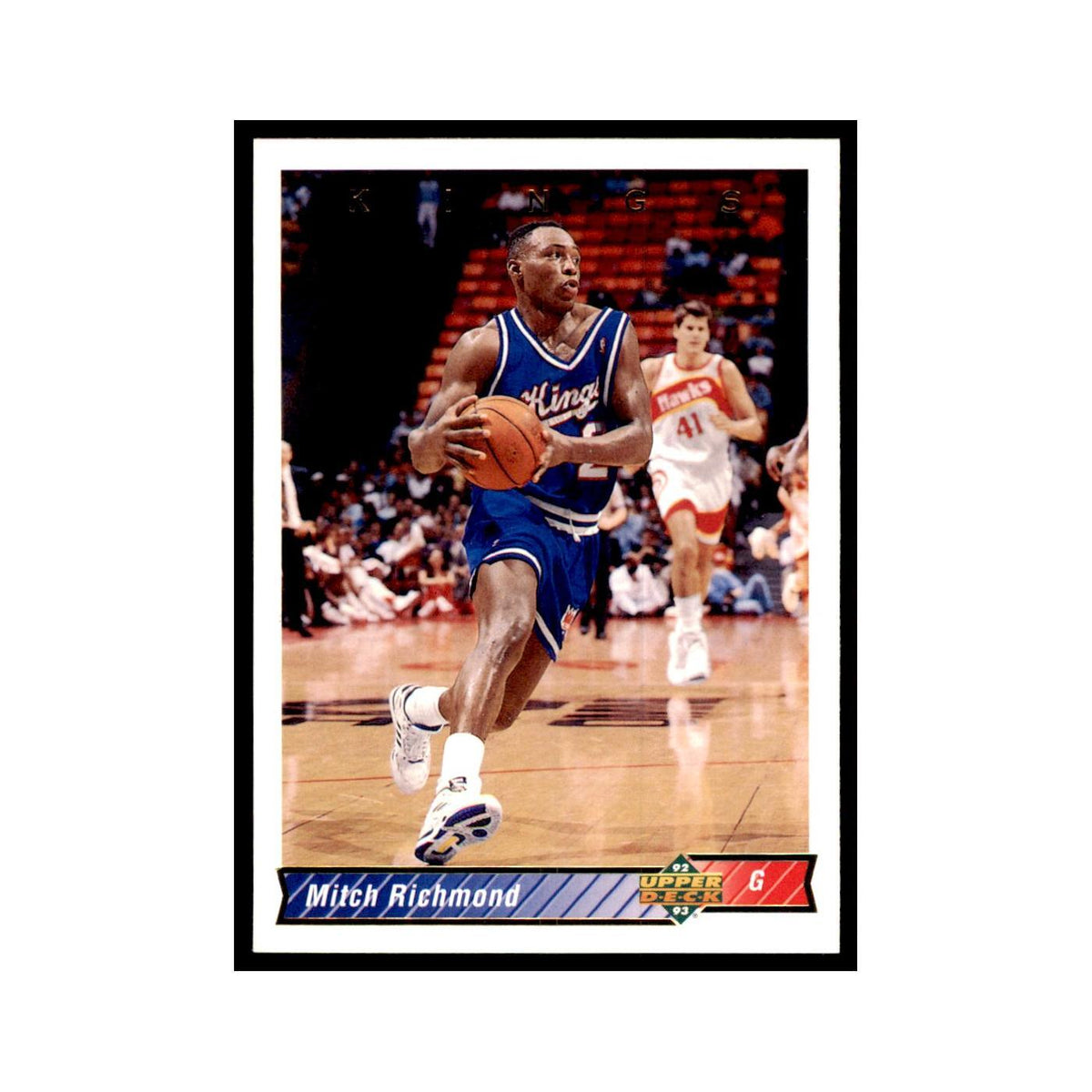 1992 Upper Deck Mitch Richmond Basketball Cards #162