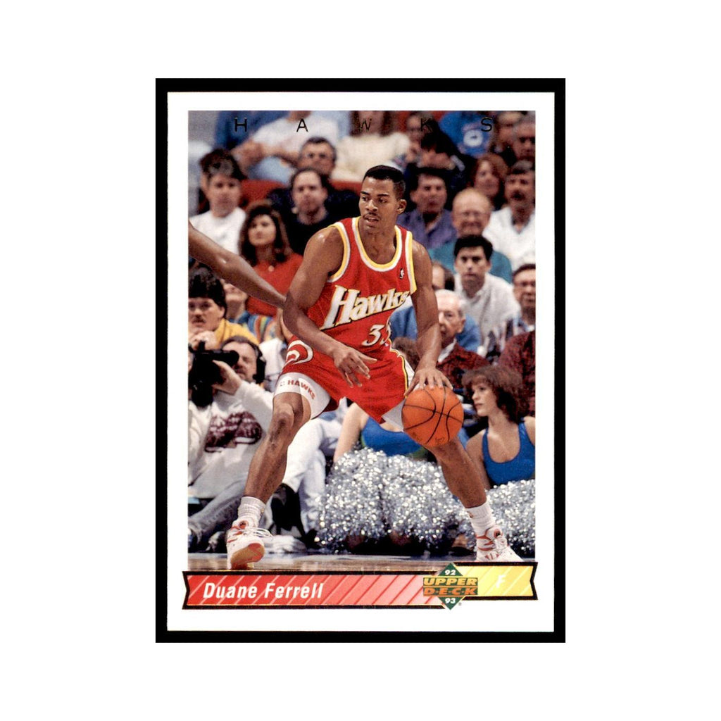 1992 Upper Deck Duane Ferrell Basketball Cards #327