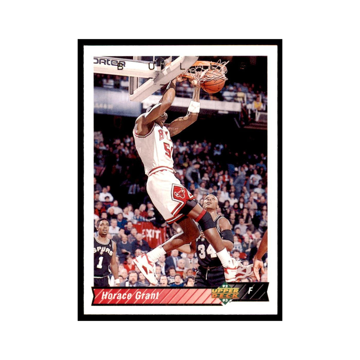 1992 Upper Deck Horace Grant Basketball Cards #135