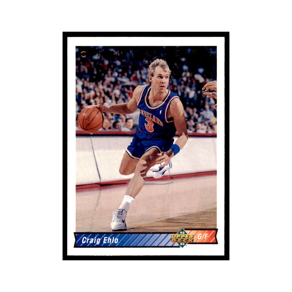 1992 Upper Deck Craig Ehlo Basketball Cards #212