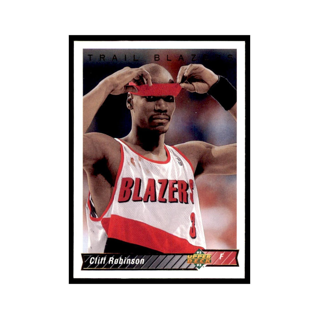 1992 Upper Deck Cliff Robinson Basketball Cards #107